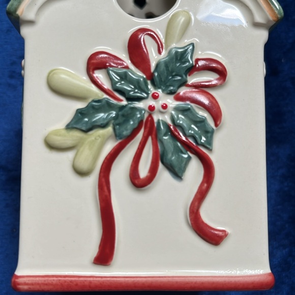 Lenox Winter Greetings Birdhouse Votive Tea Light Candle Holder Discontinued! - Picture 4 of 14